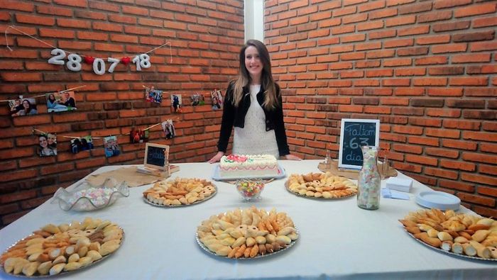 mesa das comidinhas