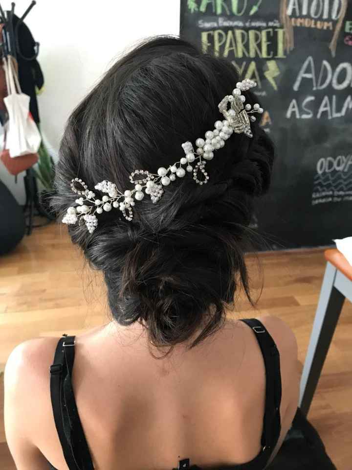 Cabelo com arranjo