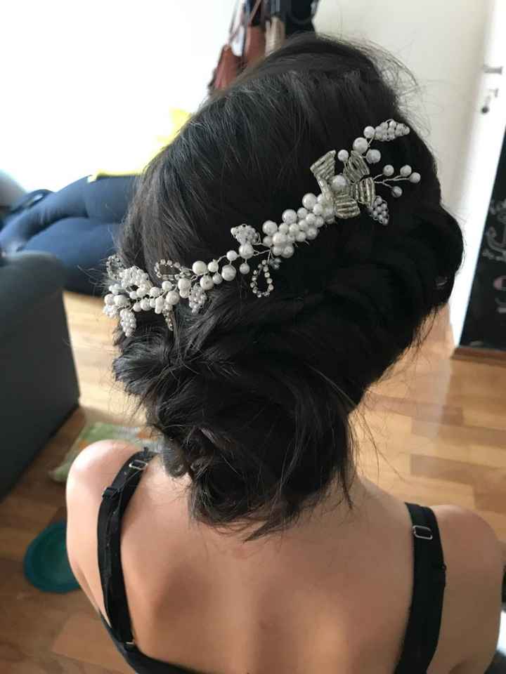 Cabelo com arranjo