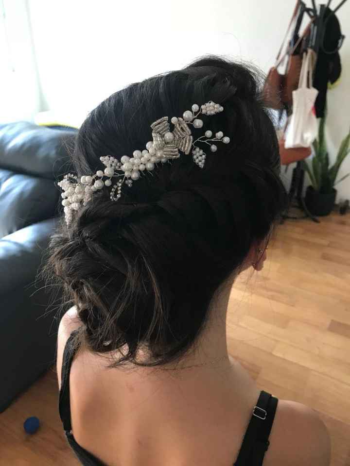 Cabelo com arranjo