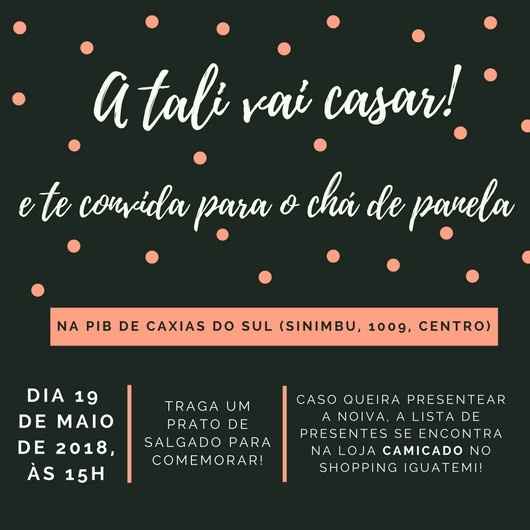 os convites são iguais, mudam as datas e informações apenas
