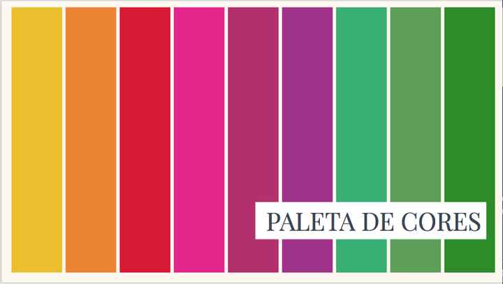 apresentação do ppt - paleta