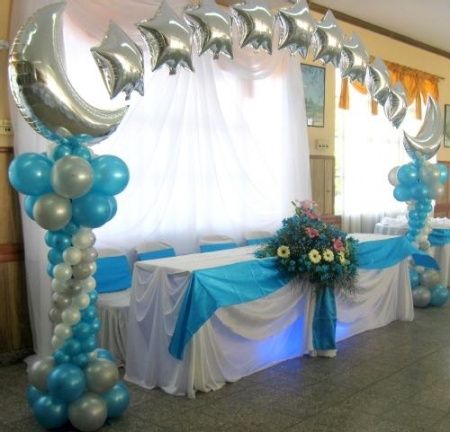 Decoração para a festa
