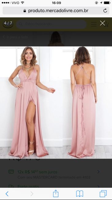 Vestido Rosa pré wedding 4