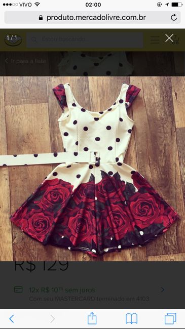 Agora acho meu vestido #ajudem escolhendo dois looks - 1