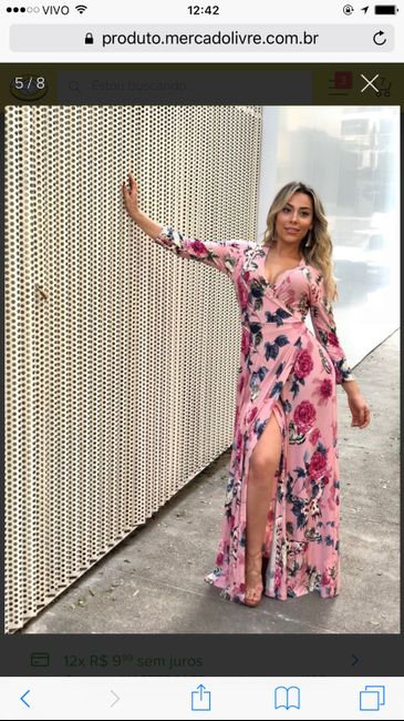 Agora acho meu vestido #ajudem escolhendo dois looks - 1