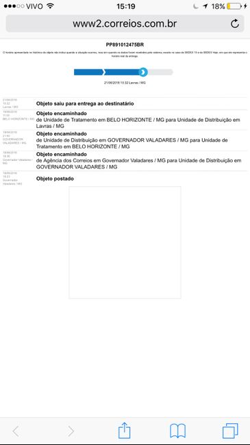 Chega hoje meu vestido, ansiedade a mil - 1