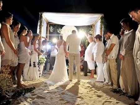 Casamento na praia - 1