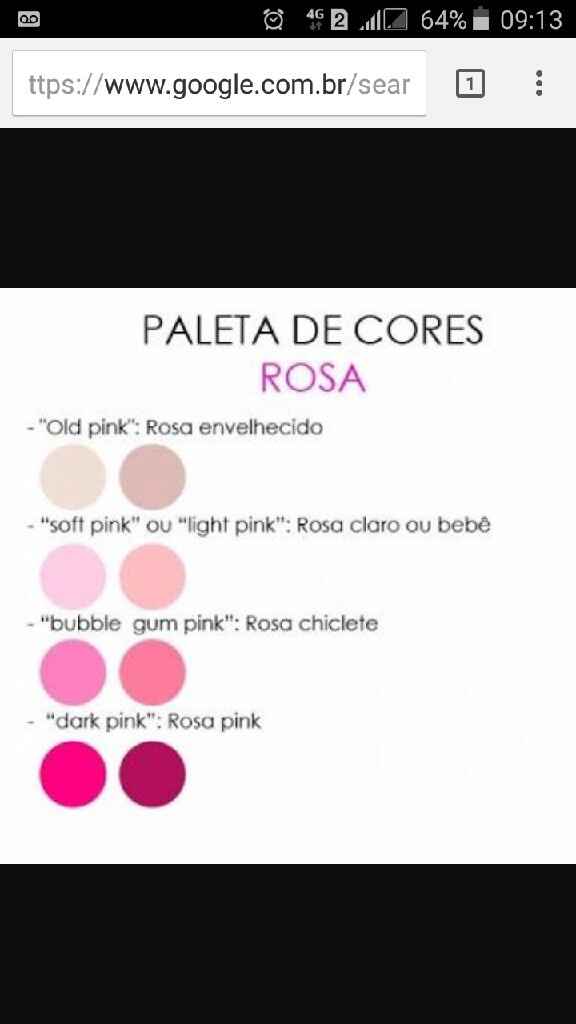 Minha paleta de cores - 1