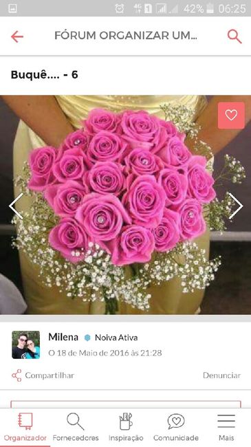 Meu buquê de noiva - 1