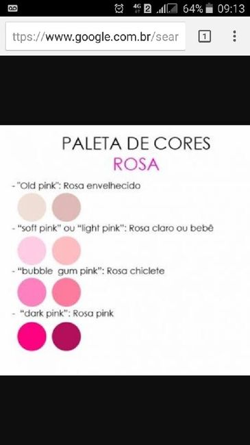 Minha paleta de cores - 1