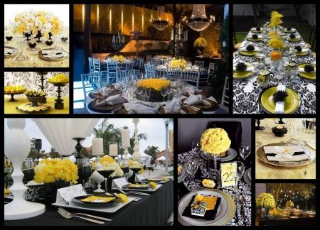 Decoração Azul e Amarelo 2