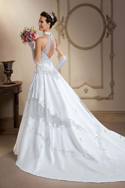 Meu vestido de noiva , costas