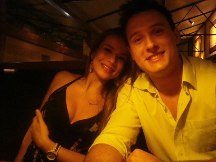 Uma das primeiras fotos juntos.