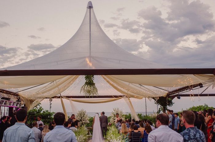 Casamento final de dia