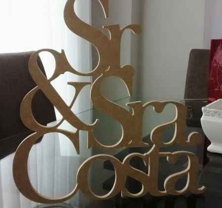 Decoração em mdf - 2