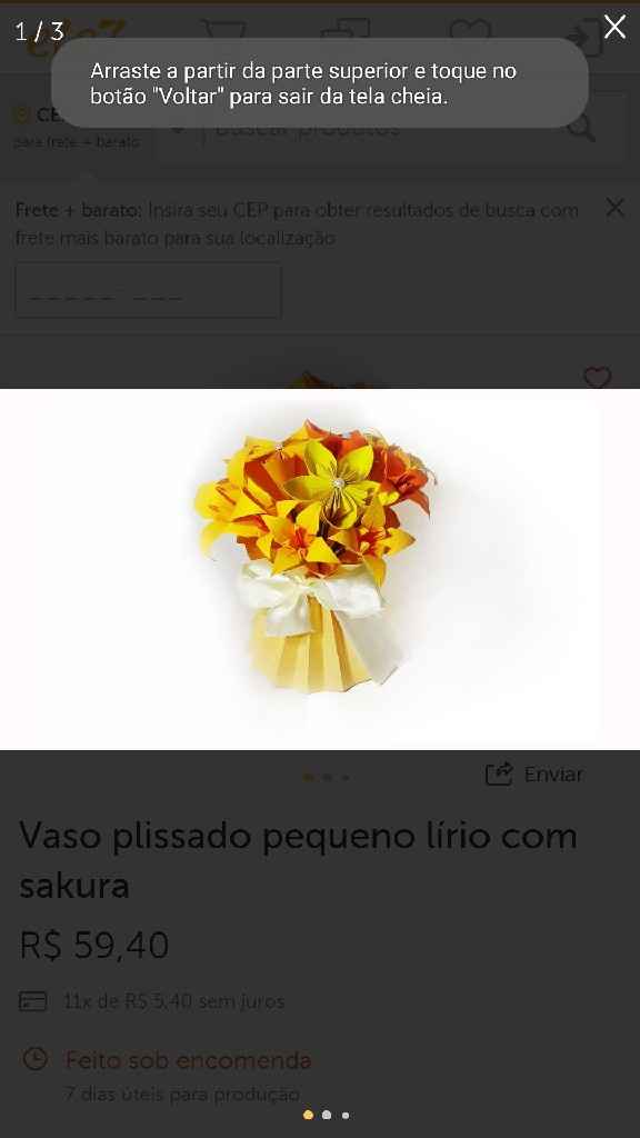 Lembrança do casamento - 2