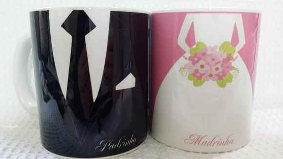 Caneca Personalizada para Padrinhos