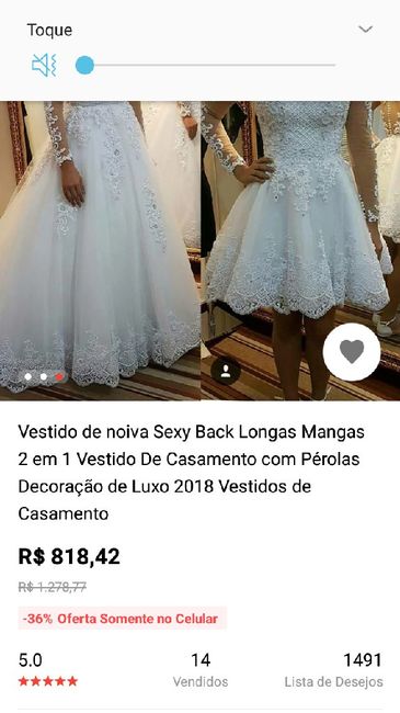 Poste a sua foto inspiração do tipo de vestido de noiva que você procura 😍 - 2