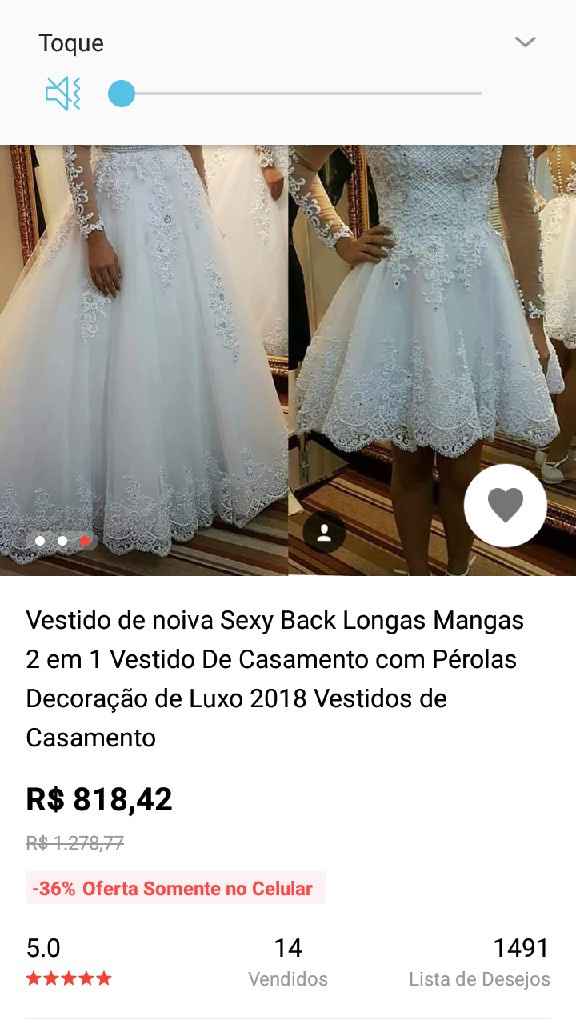 Poste a sua foto inspiração do tipo de vestido de noiva que você procura 😍 - 2