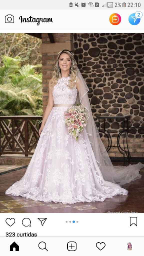 Poste a sua foto inspiração do tipo de vestido de noiva que você procura 😍 - 3