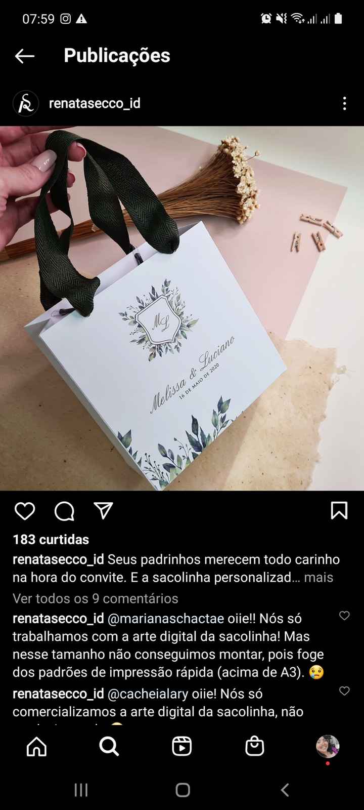 presente dos padrinhos - 1