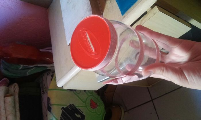 Fiz cofrinhos com potes de maionese para a minha casa e para a casa do meu noivo! - 1