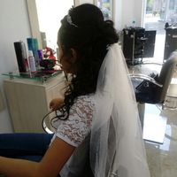  Meu teste de make e penteado !! - 2