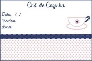 chá de cozinha