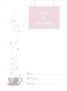 chá de cozinha