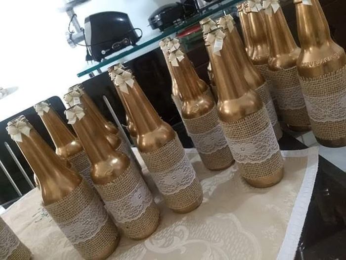 Inspiração modelo das garrafas