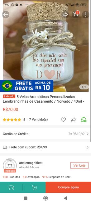 Poste AQUI uma foto da lembrancinha que vão dar para as pessoas convidadas🎁👇 9