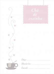 chá de cozinha