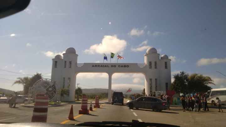 Entrada de Arraial
