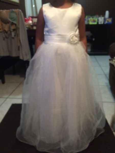 Vestido daminha de honra ali express - 1
