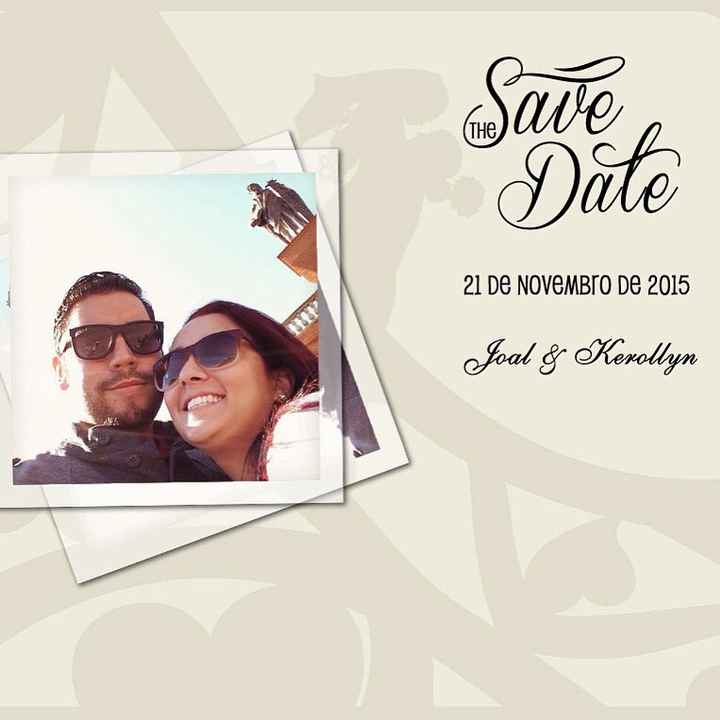 Save the date - 1