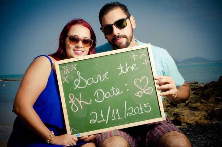 Mais fotos do nosso save the date - 1