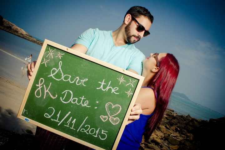 Mais fotos do nosso save the date - 2