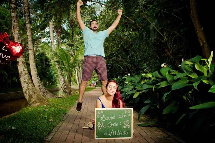 Mais fotos do nosso save the date - 6