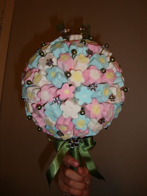 DAminhas - buque de marshmalow