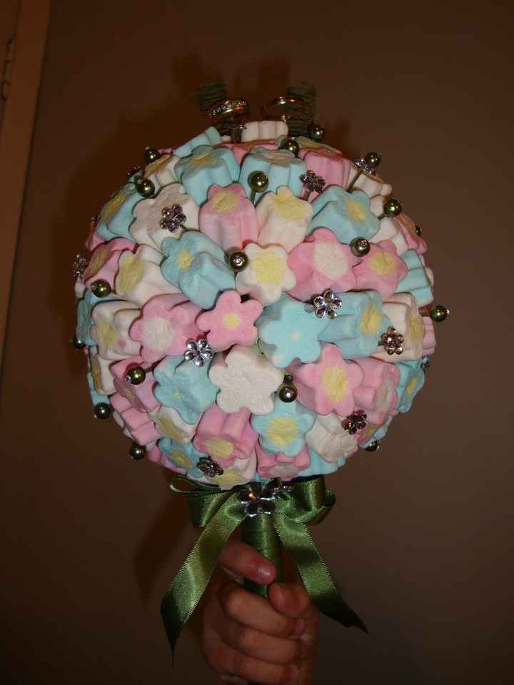 DAminhas - buque de marshmalow