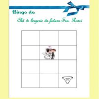 Bingo do chá de lingerie