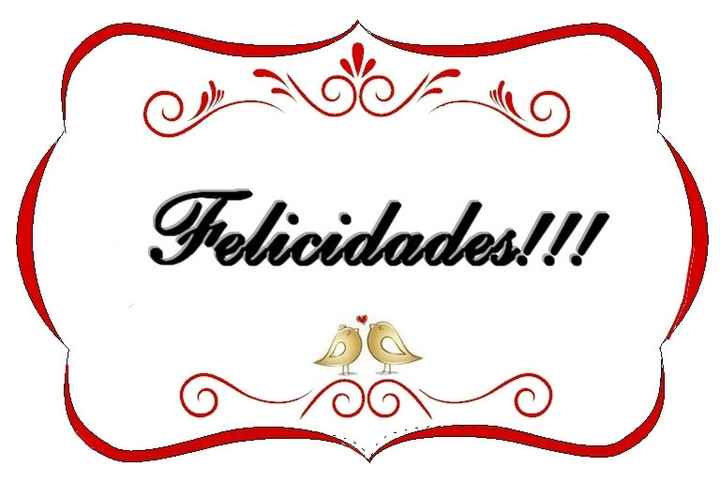 Felicidades!