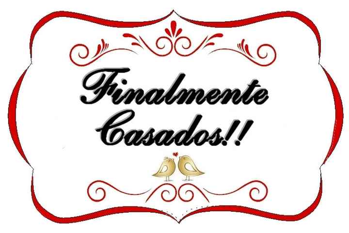 Finalmente casados!!