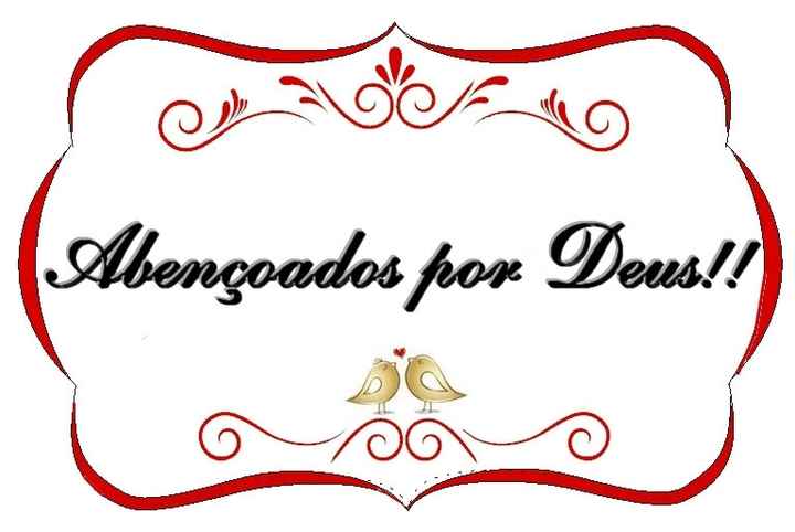 Abençoados por Deus!