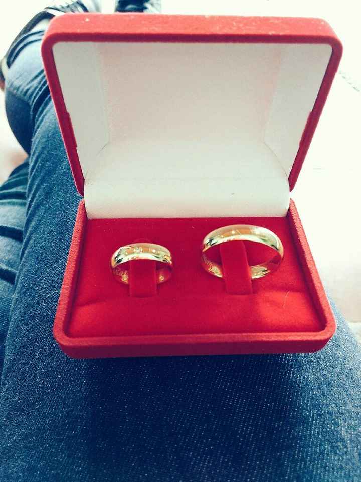 As alianças do nosso relacionamento! 💍💖 - 1