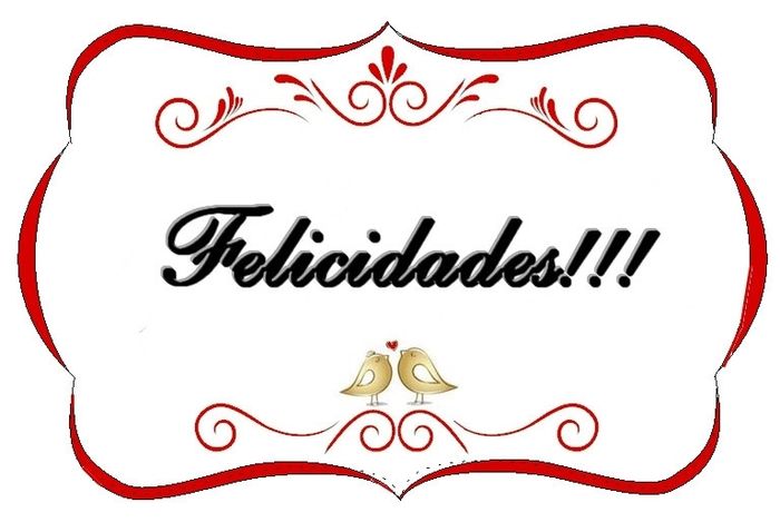 Felicidades!
