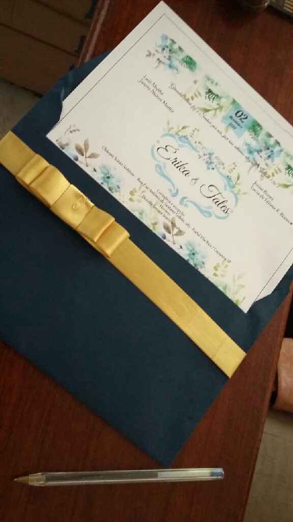  Nosso convite pronto 😍 #vemver - 1