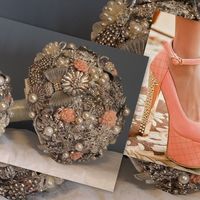 Sapatos e Buques de broches