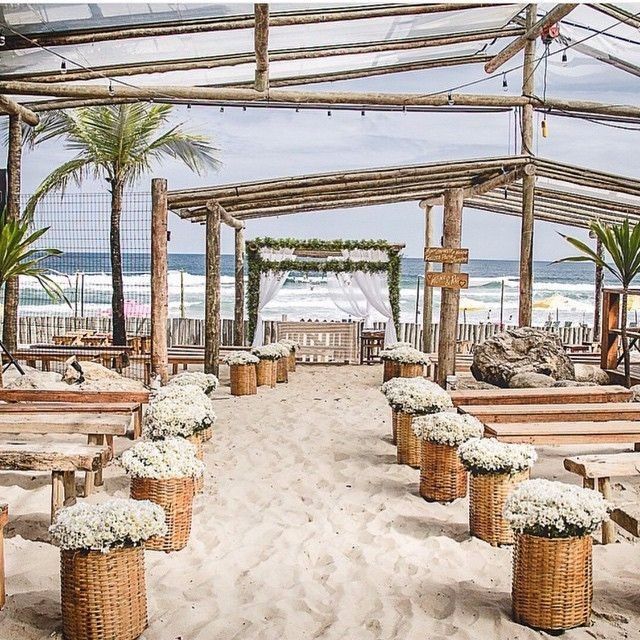 Dicas de lugares para casar na praia